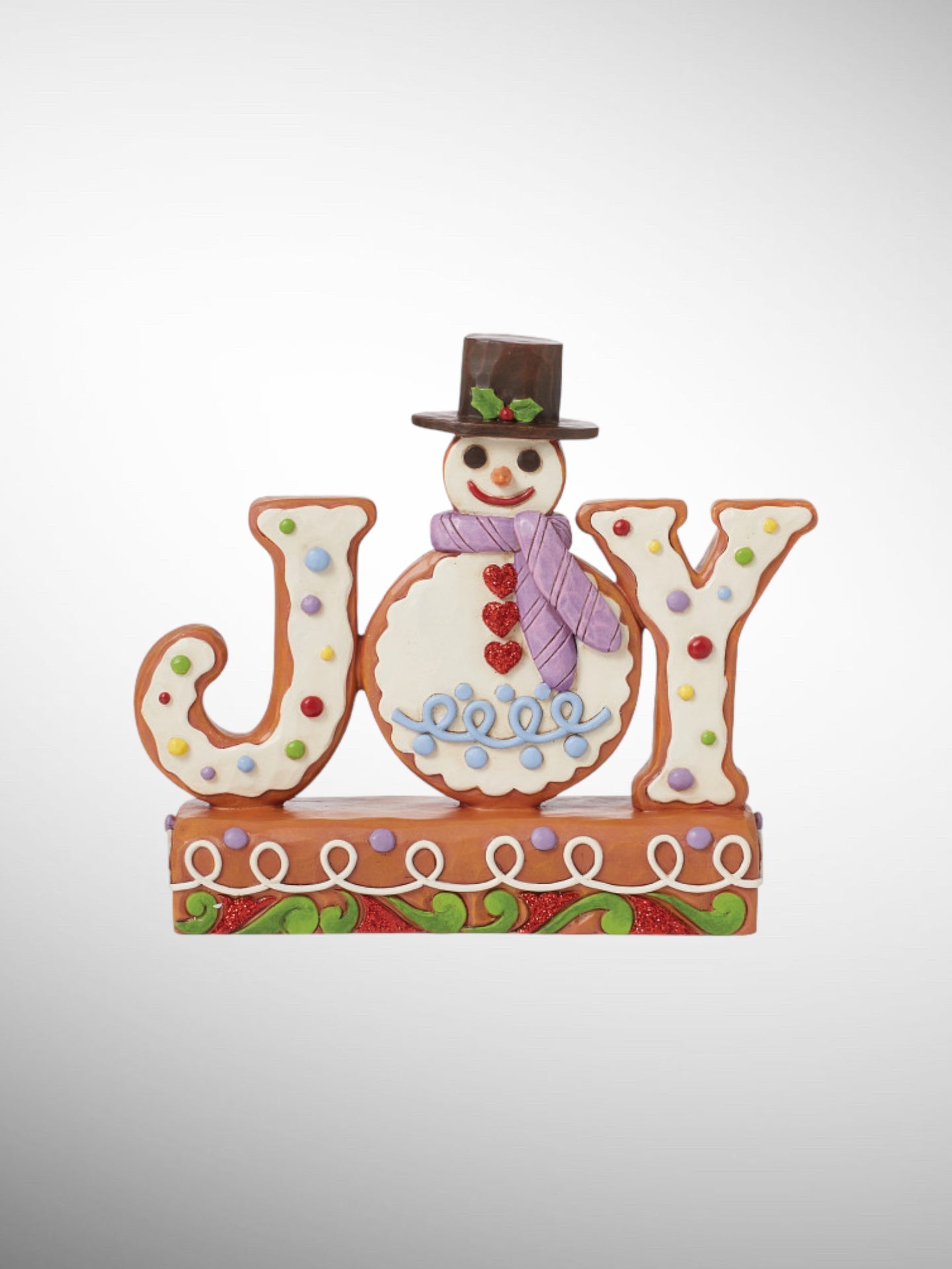 Jim Shore Gingerbread Christmas - Baked With Joy Figurine